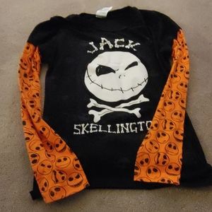 Jack skellington long sleeved shirt
